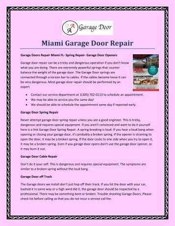 Garage Door Repair Joe Wilde Garage Door Repair