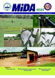 MiDA Newsletter 3rd Edition, April 2010 - MiDA Ghana