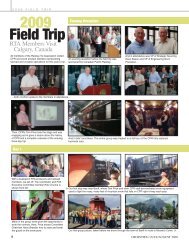 RTA Member-Wide Field Trip to Canada - Railway Tie Association