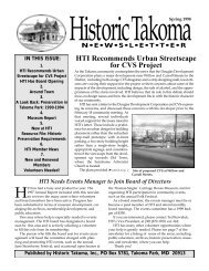 March 1998 - Historic Takoma Inc.