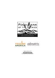 Agency Express 3.0 Quick Reference Guide For Food Bank of the ...
