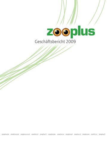 Geschäftsbericht 2009 - zooplus AG