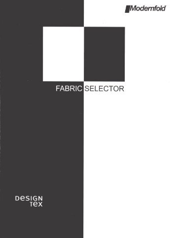 Modernfold/DesignTex Fabric Color Selector