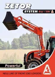 Trac Lift Loaders Brochure (PDF 769 Kb)