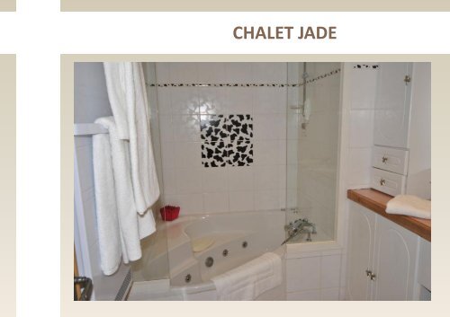 Chalet Jade - Black Diamond Lifestyle