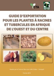Guide d'exportation pour les plantes Ã  racines et ... - Anancy