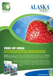 FREE OF UREA