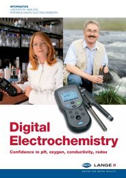 Digital Electrochemistry - HACH LANGE