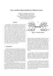 and Bit-Loading Algorithms for Multitone Systems - Digital Signal ...