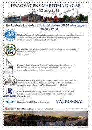 12 aug 2012 VÃLKOMNA! - Klubb Maritim