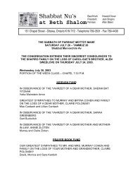SN-2003-07-26 .pdf - Congregation Beth Shalom
