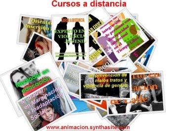 Catalogo Cursos para educadores, trabajadores sociales, maestros