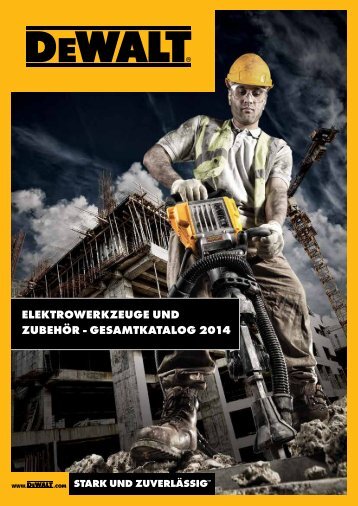 Elektrowerkzeuge und Zubehör - Gesamtkatalog 2014