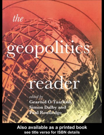 The Geopolitics Reader - WordPress.com