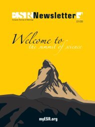 ESR meets Switzerland - the European Society of Radiology