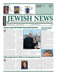 June, July & August-09 - Washtenaw Jewish News