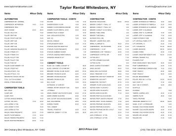 Taylor Rental Whitesboro, NY - New Media Retailer
