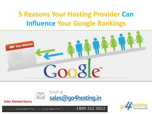 Influence Your Google Rankings