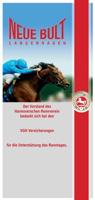 VGH Versicherungen - Hannoverscher Rennverein