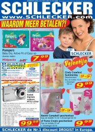 SCHLECKER de Nr.1 discount DROGIST in Europa.