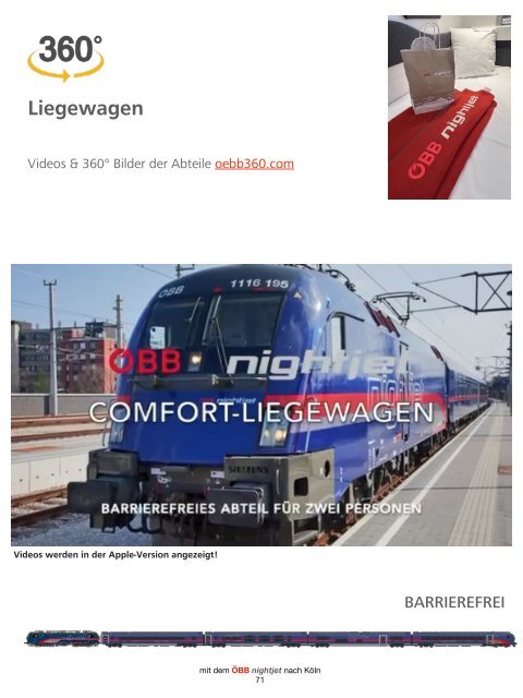 Köln mit den ÖBB