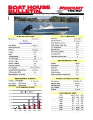 Mercury Verado 250 hp - Chris Craft