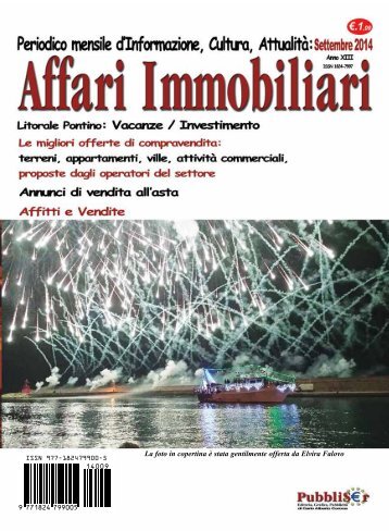 Affari Immobiliari Litorale Pontino Numero Settembre 2014