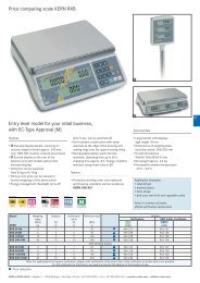 Price computing scale KERN RXB Entry level model for your retail ...