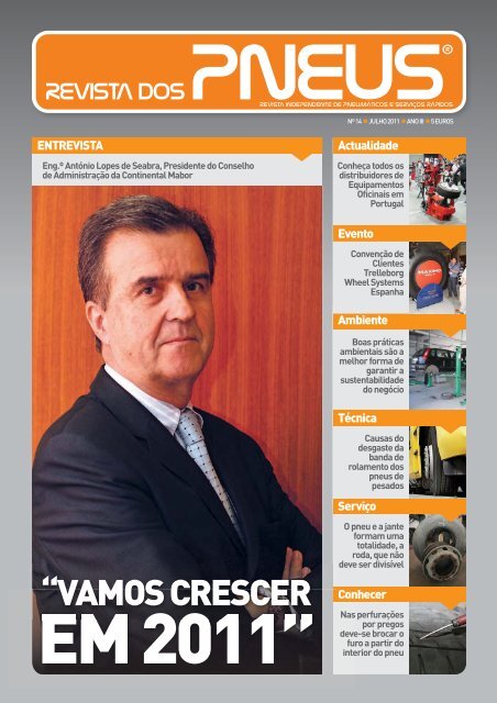 Revista dos Pneus 014 - Julho 2011