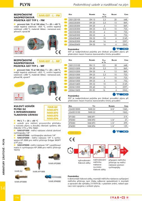 CenÃ­k Katalog - Genova Bohemia sro