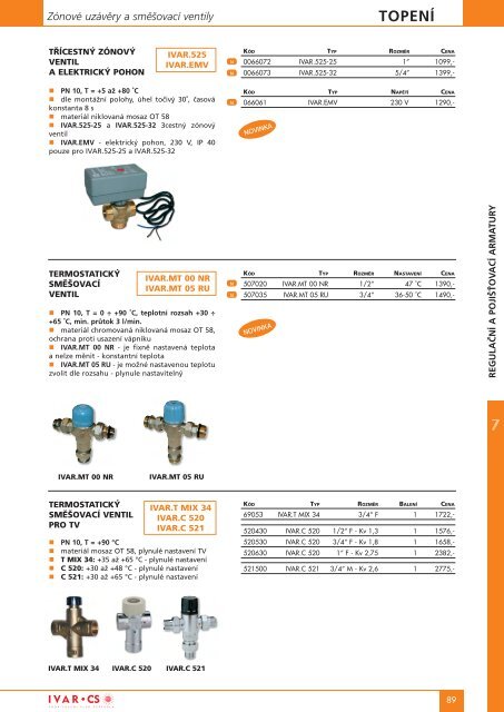 CenÃ­k Katalog - Genova Bohemia sro