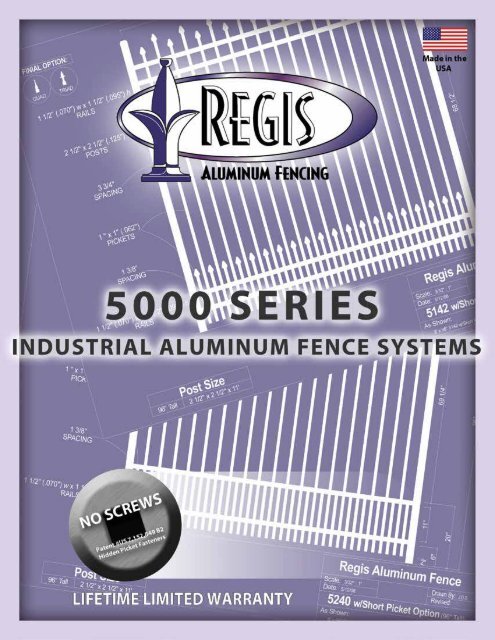 Regis 5000 Series Brochure - Digger Specialties, Inc.