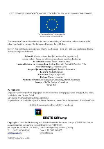 Download - Center for Democracy in South East Europe