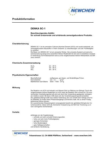 PInfo Denka SC-1.pdf - Chemie.at