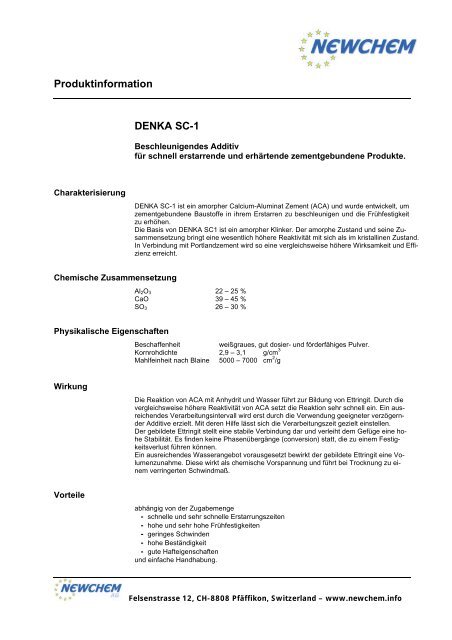 PInfo Denka SC-1.pdf - Chemie.at