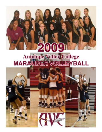 Volleyball Media Guide - Antelope Valley College