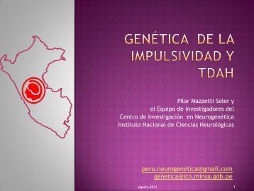peru.neurogenetica@gmail.com genetica@icn.minsa.gob.pe