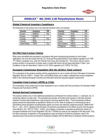 DOWLEX™ NG 2045.11B Polyethylene Resin