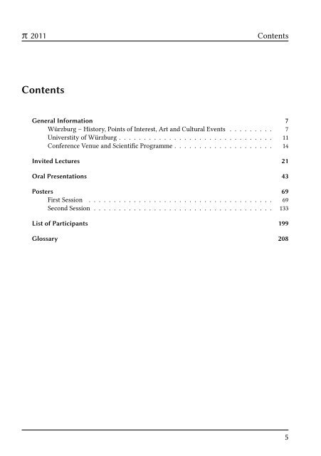 Electronic Properties of Ï€-conjugated Materials II - UniversitÃ¤t ...