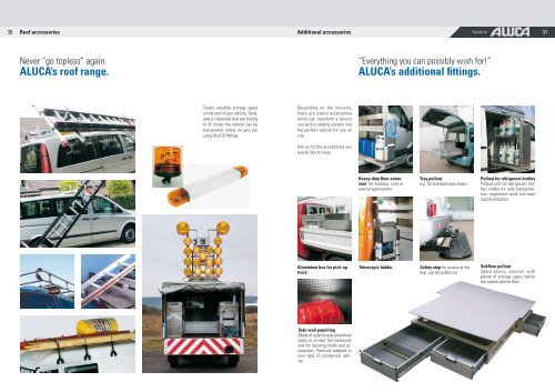 Catalogue System ALUCA - Oulie-Hansen as
