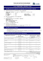 FICHA DE DATOS DE SEGURIDAD NÂ° art ... - Expo Einess