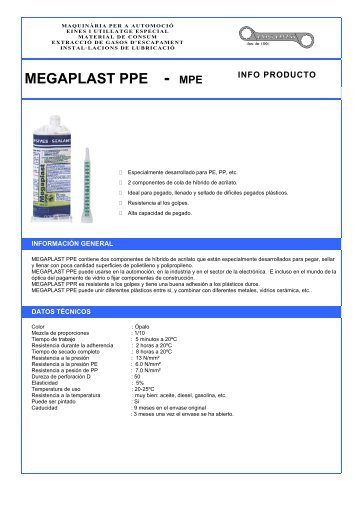MEGAPLAST PPE - MPE - Expo Einess