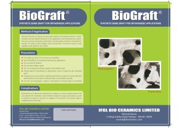 Brochure - IFGL Bio Ceramics Limited