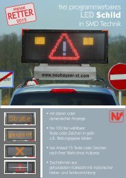 LED-Schild Traffic K3 mit Klapprahmen Stealth (PDF