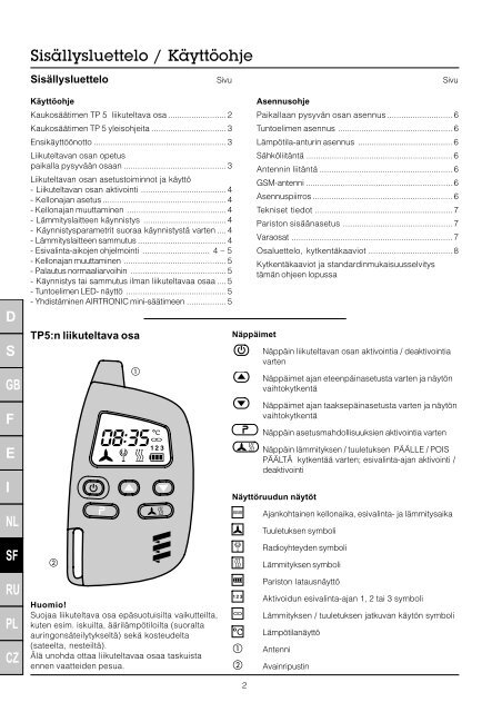 TP5 kÃ¤yttÃ¶ohje.pdf - Wihuri Autola