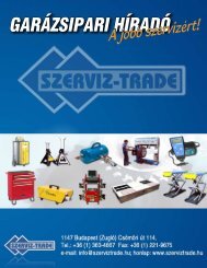 GARÃZSIPARI HÃRADÃ - szerviz-trade