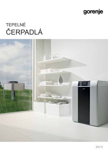 TepelnÃ© ÄerpadlÃ¡ Gorenje - Univenta