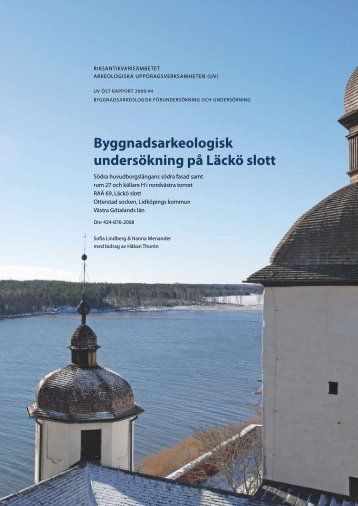 UV Ãst Rapport 2009:44 - arkeologiuv.se