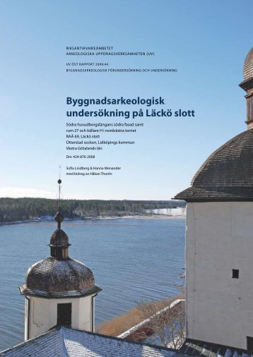 UV Ãst Rapport 2009:44 - arkeologiuv.se