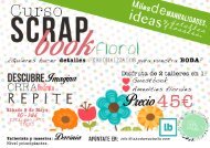 La Boda más Bella - Curso de Scrapbook Floral